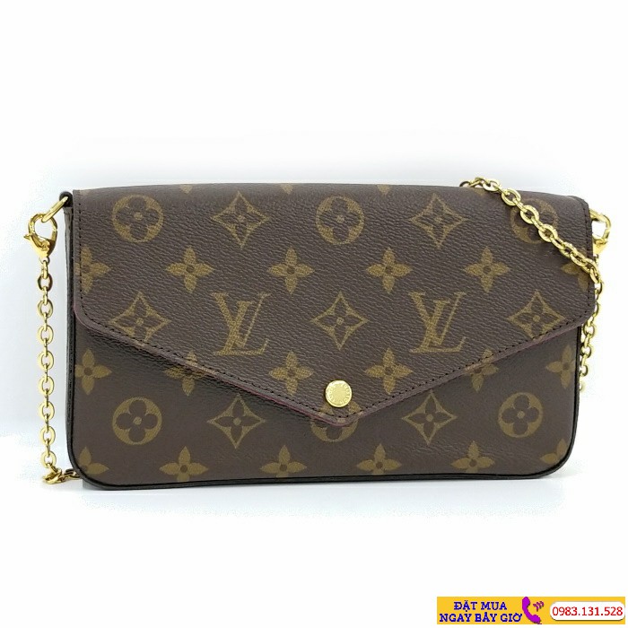 Shop Louis Vuitton MONOGRAM Félicie pochette M61276 by Bellaris  BUYMA