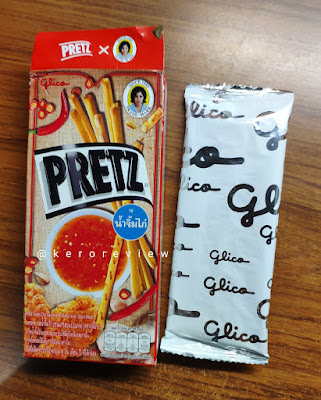 รีวิว กูลิโกะ เพรทซ์ ขนมกรอบแบบแท่ง รสน้ำจิ้มไก่ (CR) Review Biscuit Stick Sweet Chili Sauce Taste, Pretz Glico Brand.