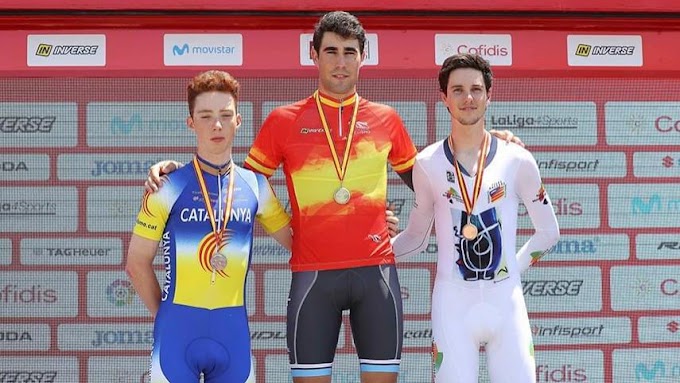 El gallego Martín Bouzas aspira a su tercero título de Campeón de España Sub23 en contrarreloj