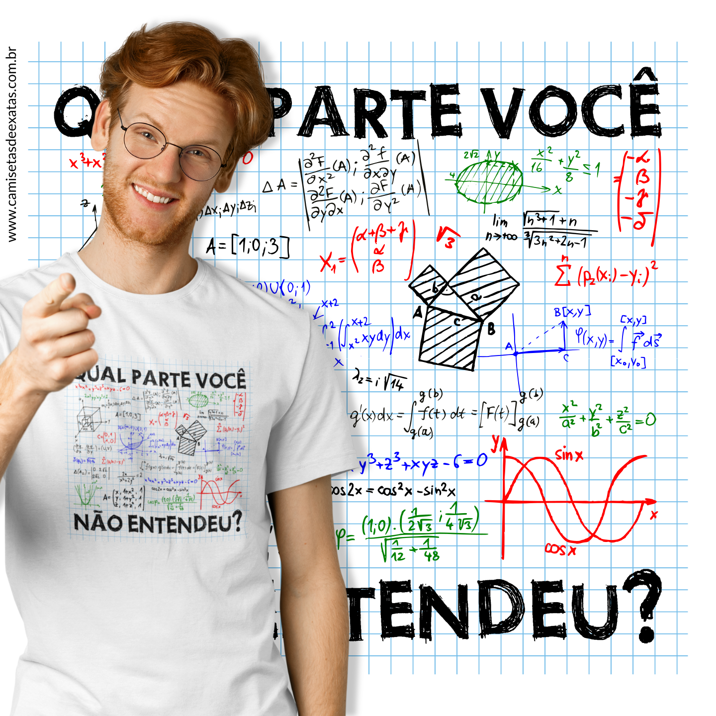 Camiseta Qual parte você não entendeu? [4]