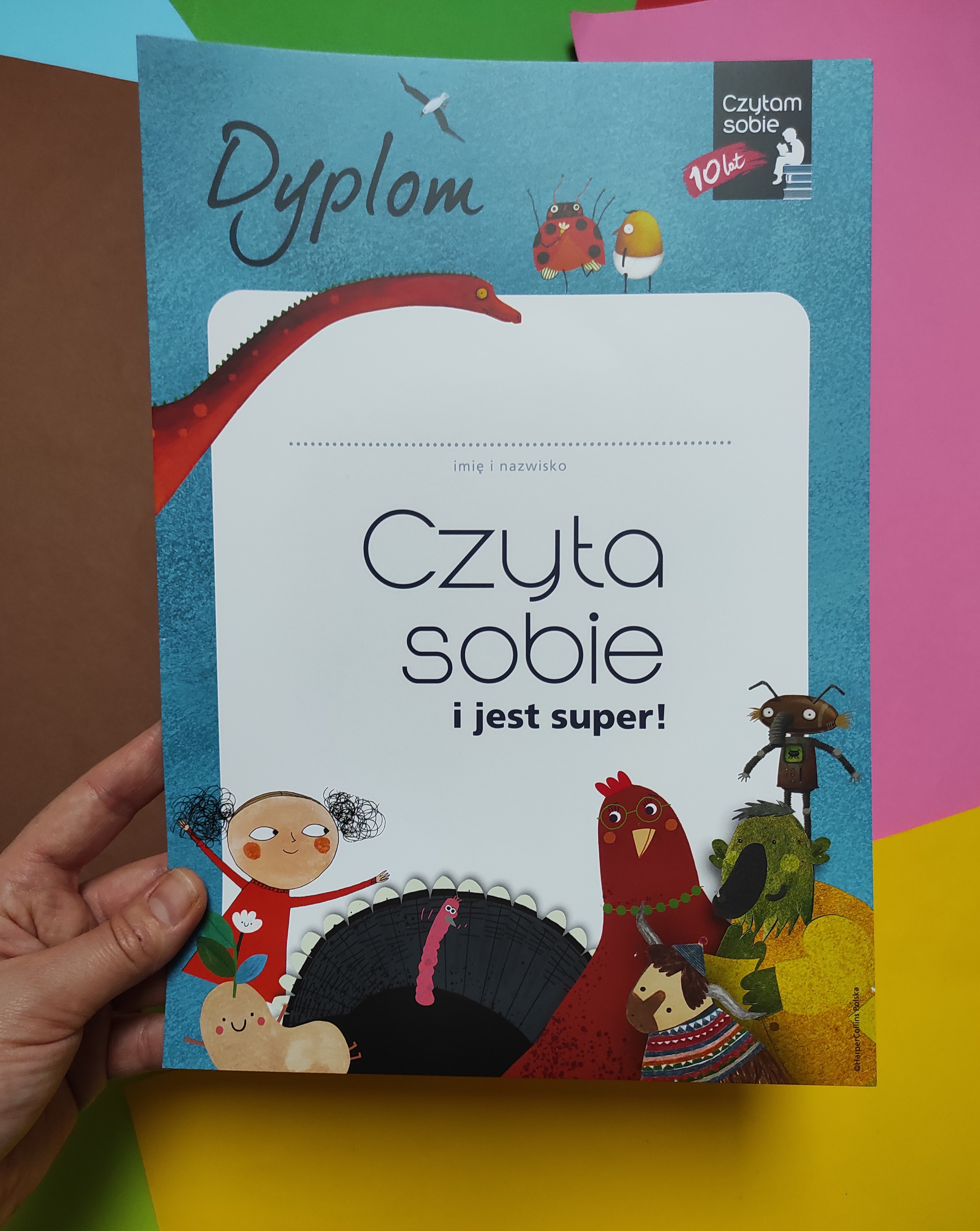 10 urodziny programu "Czytam sobie" wydawnictwa Harper Kids