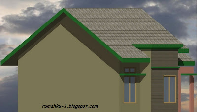 contoh rumah minimalis rumah type 54/128