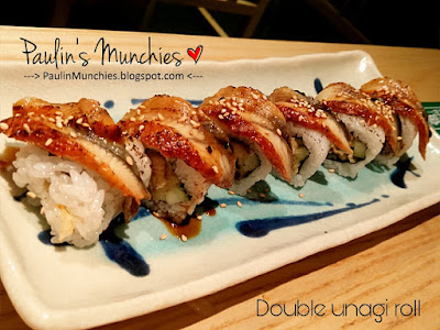 Paulin's Munchies - Sushi Tei at JEM - Double unagi roll