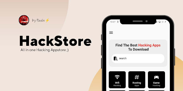 [APK] Hackstore : Hidden Apps market for Hackers !