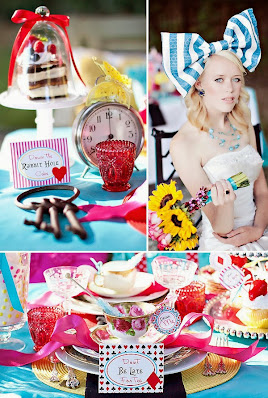 Alice in Wonderland Wedding Theme