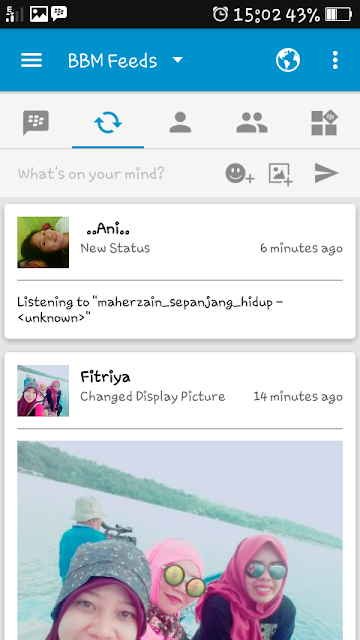 BBM Versi 3.1.0.13 Sudah Lengkap Fitur Update Gambar Tanpa Mengubah Display Picture