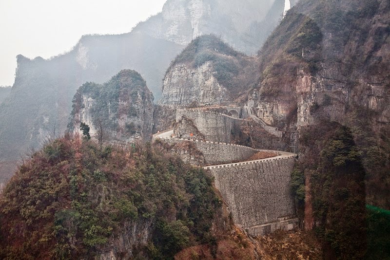 Heaven Linking Road, Tianmen Mountain | The Road of 99 Turns, China