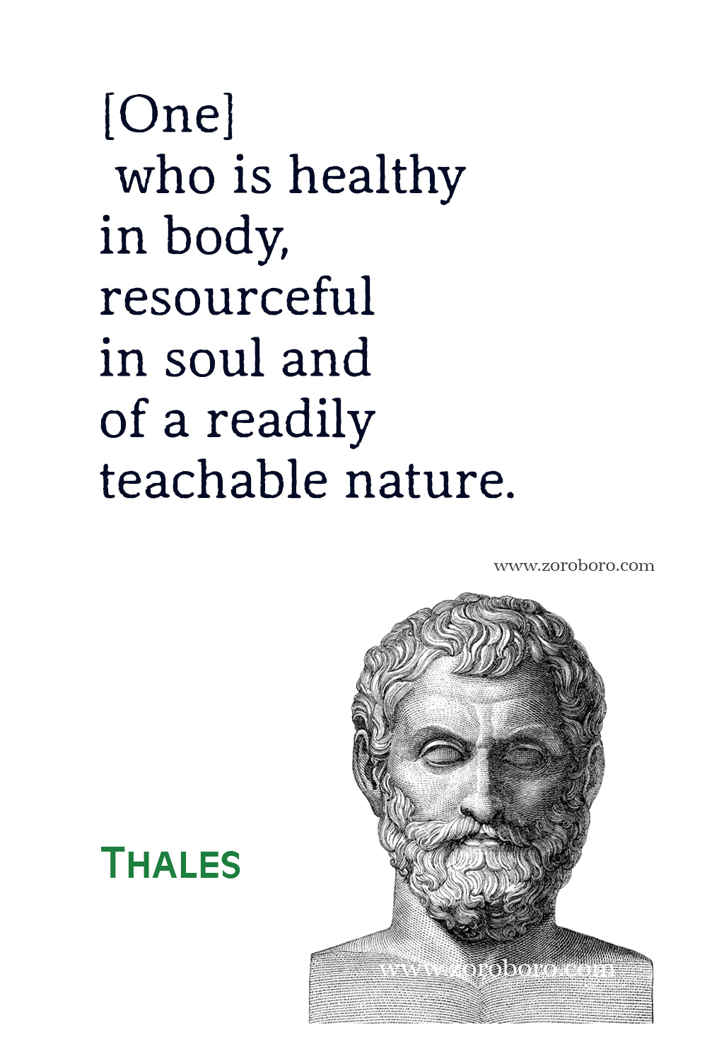 Thales Quotes, Thales Philosophy, Thales Books Quotes, Thales Image, Thales Science / Thales Theory Quotes. Thales of Miletus.