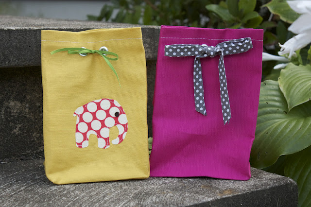 Fabric Gift Bag - TUTORIAL