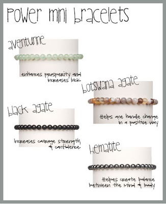 Power Mini Bracelets