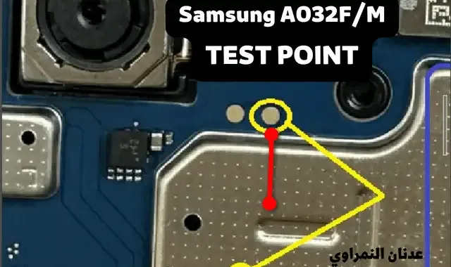 samsung a032f test point