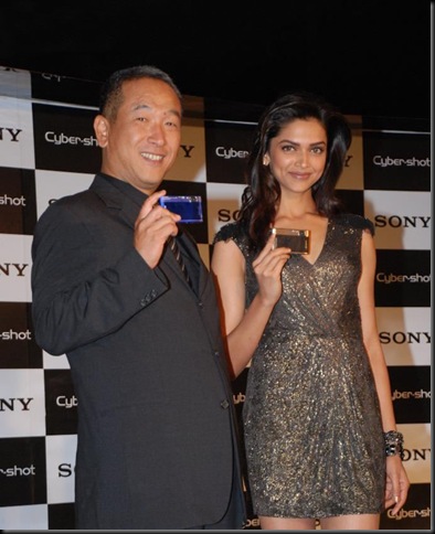 1Deepika Padukone Sony Cyber Shot brand ambassador