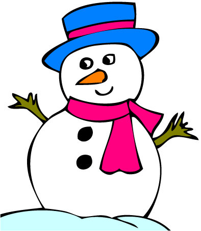 outline art snowman clipart His green hat background, christmas here are