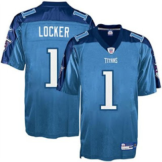 Jake Locker Tennessee Titans NFL Jersey