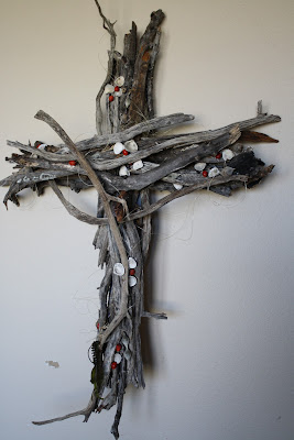 driftwood cross