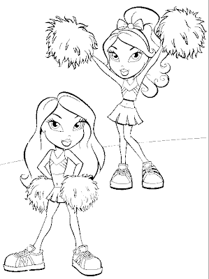 Bratz Coloring Pages on Bratz Coloring Pages  Bratz Coloring Pictures