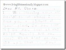 American Symbol: President (Goofy wrote the President a letter)