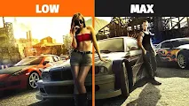 Need for Speed: Most Wanted (2005) Low vs. Max Graphics Comparison