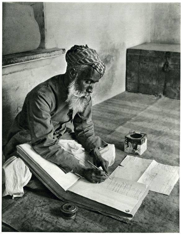 Portrait of a Street Banker in Udaipur, India - 1928