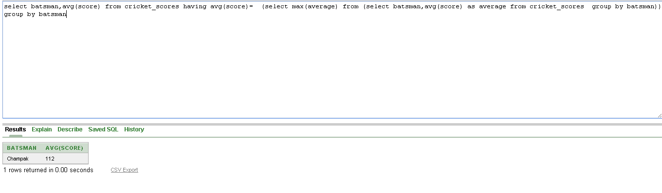 Varanasi Software Junction:Aggregate Queries in SQL