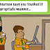 Harry the HR Guy Cartoon