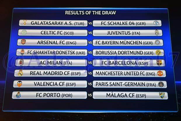 Jadwal Pertandingan Liga Champion Eropa 16 Besar