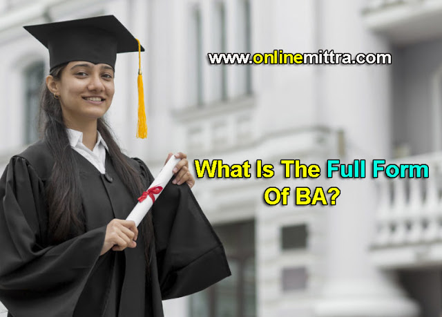 what is the full form of ba,