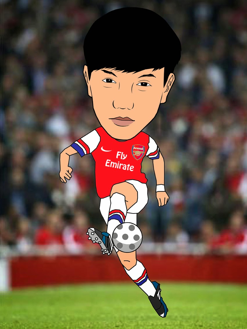 Download Gambar gambar kartun pemain arsenal Terbaru