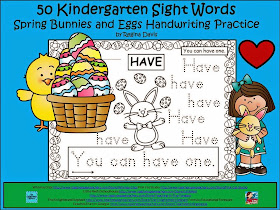 http://www.teacherspayteachers.com/Product/A-50-Kindergarten-Sight-Words-Spring-Bunnies-Eggs-Handwriting-Practice-1172790