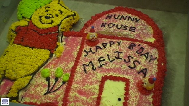 star decoration winnie the pooh birthday cake