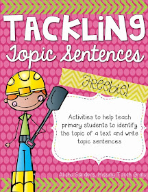 https://www.teacherspayteachers.com/Product/Tackling-Topic-Sentences-FREEBIE-1736981