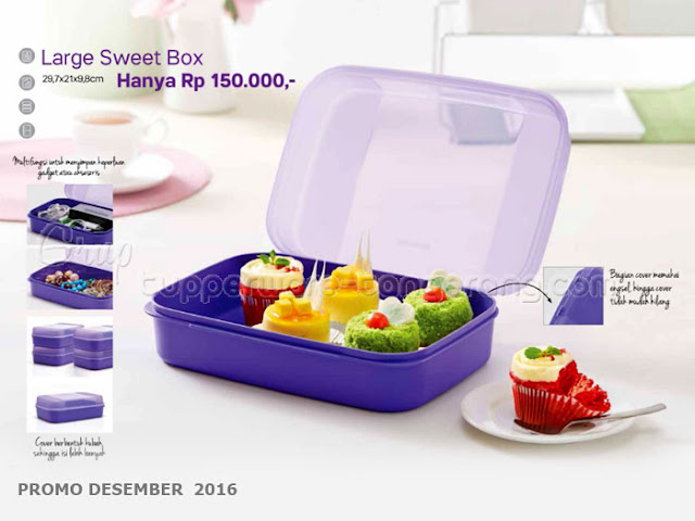 Large Sweet Box Promo Tupperware Desember 2016