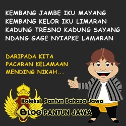 Pantun Jawa Cinta Blog Pantun Jawa