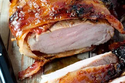 Bacon-Brown Sugar Pork Tenderloin