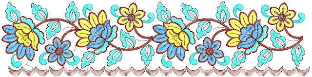 blomme figuur Kant grens