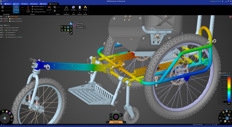 ansys discovery dimulacion