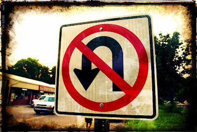 No U-Turn sign