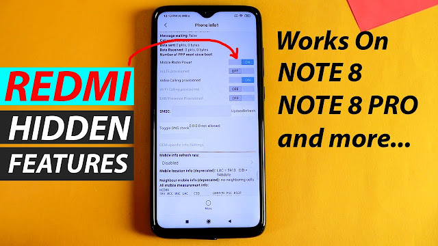 Redmi note 8 Pro secret hidden features