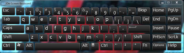 Cara Menampilkan On-Screen Keyboard 