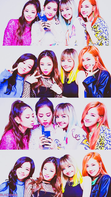 cute blackpink member pose