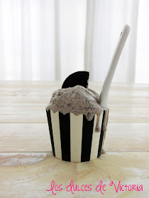 Helado fácil de Oreo