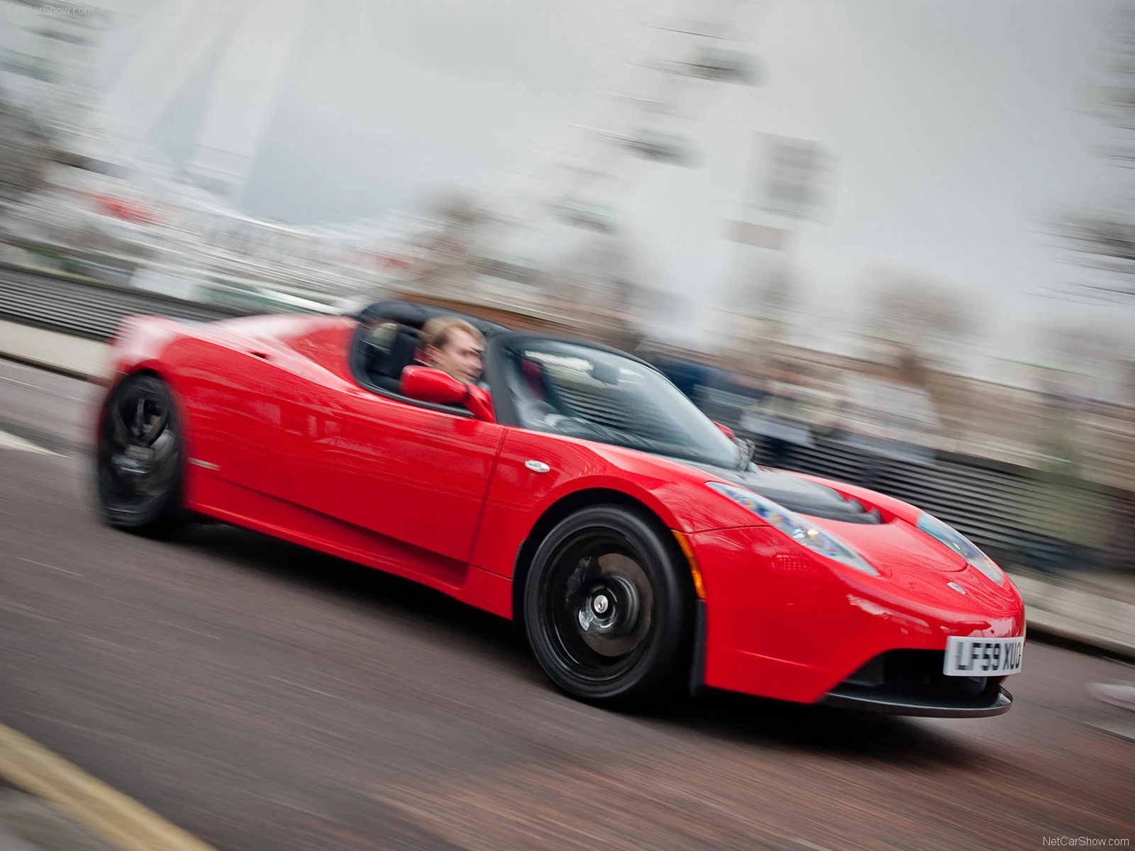 Hình ảnh xe điện Tesla Roadster UK-Version 2010 & nội ngoại thất