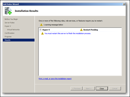 Server 2008R2-Install Hyper-V-7