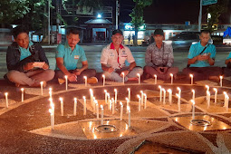 IWO Situbondo Gelar HPN di Pusat Kota, Selesai Kegiatan Alun-alun Diguyur Hujan 