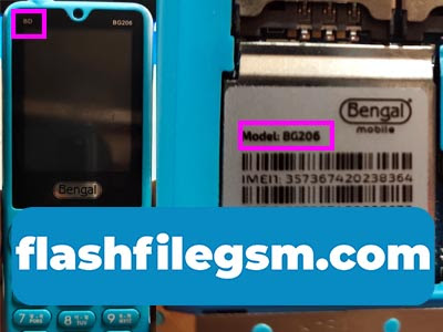 Bengal BG206 BD Flash File | Bengal BD BG206 Flash File Without Password, bengal-bg206-bd-flash-file-without-password