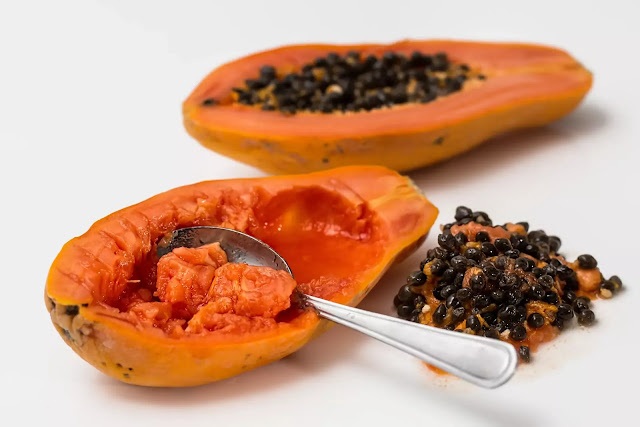 papaya fruits