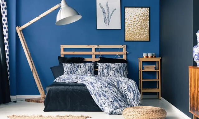 Blue and Grey Room Color Combination