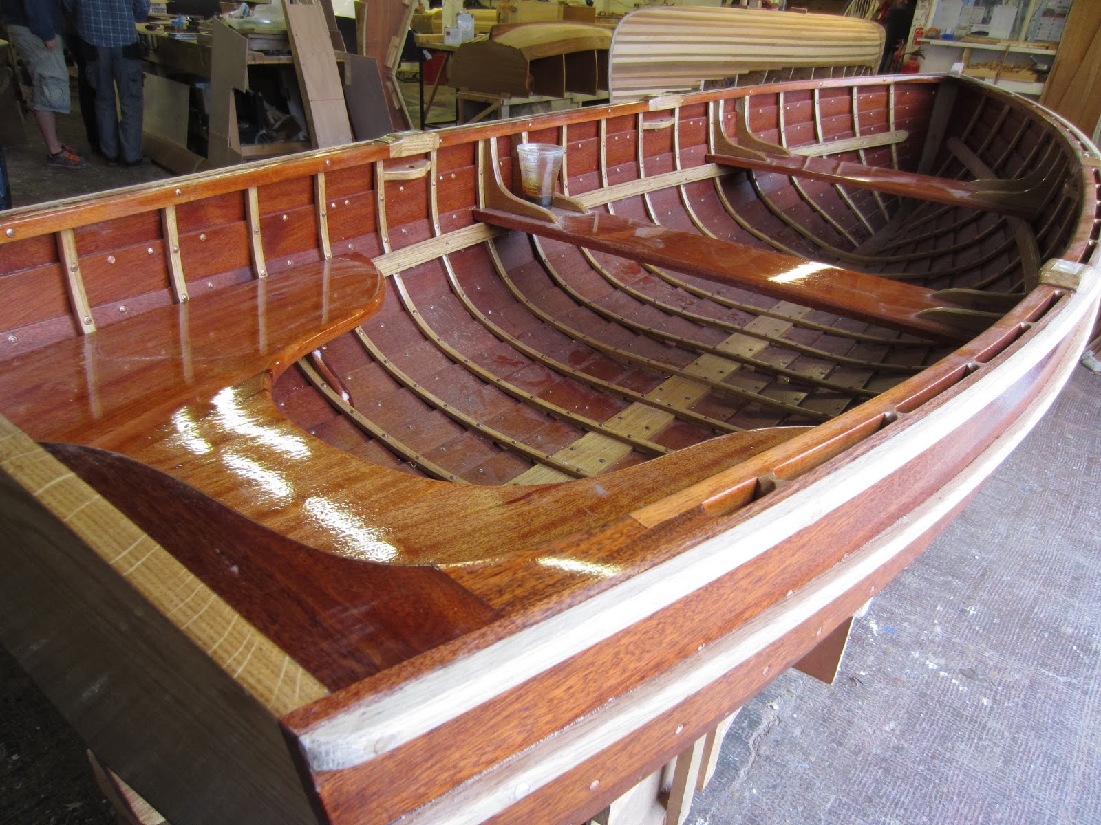 10’ Traditional clinker rowing boat. Lawton Tender