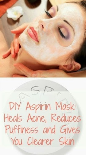 DIY Aspirin Mask, Heals Acne, Reduces Puffiness and Gives You Clearer Skin 