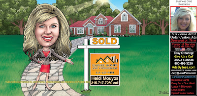 Real Estate Sold Signs by USA Artist